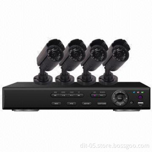 4CH Full D1 DVR, Supports Mobile Phone Live View and E-mail Alarm